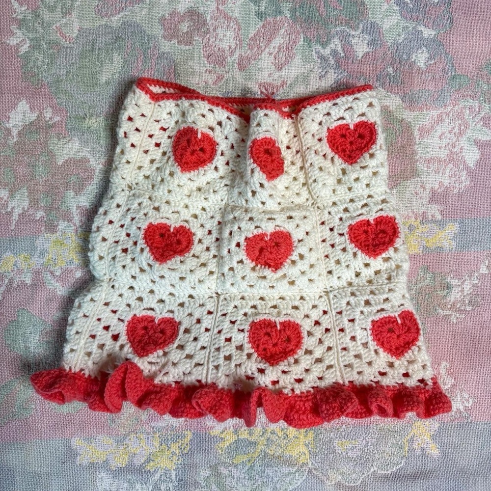 Handmade Crochet Skirt Size M